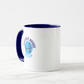 Mackinac Bridge Michigan Heimat Kaffee Tasse (Vorderseite Links)
