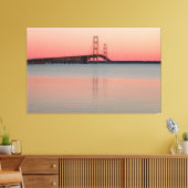 Mackinac Bridge, Michigan Leinwanddruck (Insitu (Wohnzimmer))