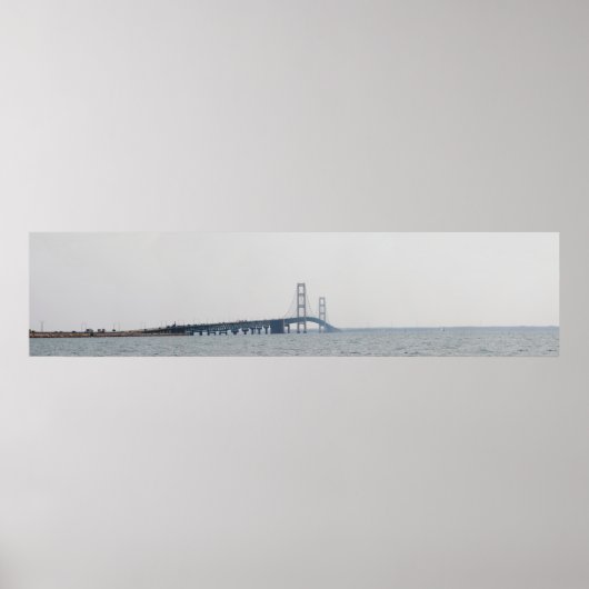 Mackinac Bridge, Michigan Poster (Vorne)