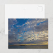 Mackinac Bridge, Michigan Postkarte (Vorne/Hinten)