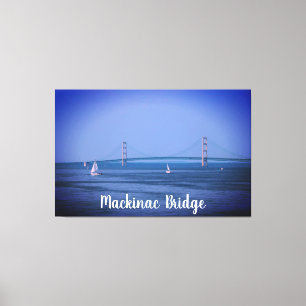 Mackinac Bridge Michigan USA Leinwanddruck