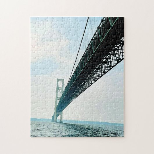 Mackinac Bridge Mighty Mac Puzzle (Vertikal)