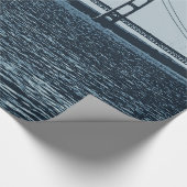 Mackinac Bridge Obere Halbinsel Michigan Geschenkpapier (Ecke)