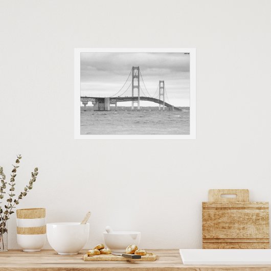 Mackinac Bridge Poster (Küche)