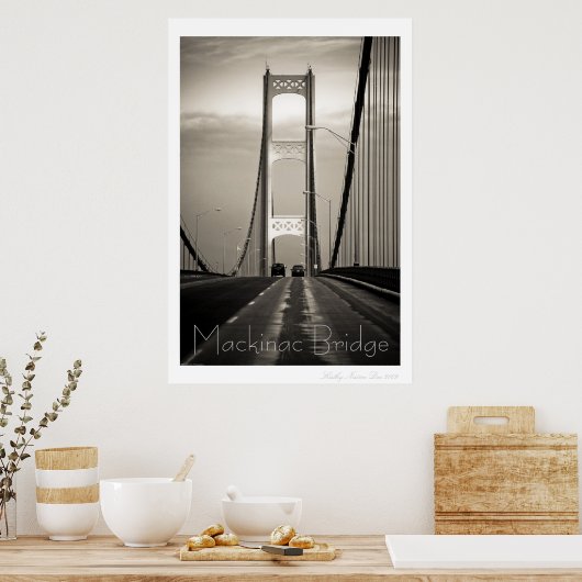 Mackinac Bridge Poster (Küche)
