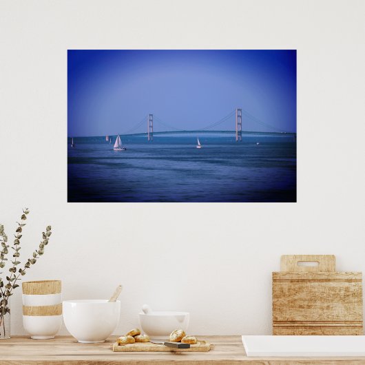 Mackinac Bridge Poster (Küche)