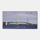 Mackinac Bridge Schreibtischmatte (Vorderseite)