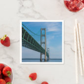 Mackinac Bridge Serviette (Beispiel)