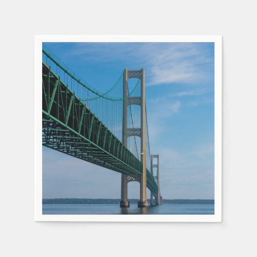 Mackinac Bridge Serviette (Vorderseite)