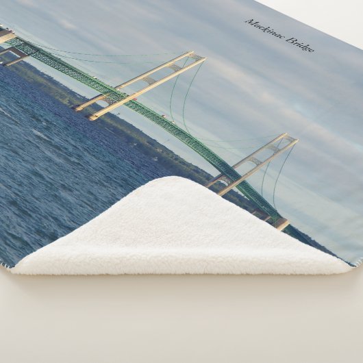 Mackinac Bridge Sherpa-Decke Sherpadecke (3/4)