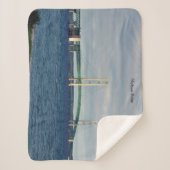 Mackinac Bridge Sherpa-Decke Sherpadecke (Vorderseite)