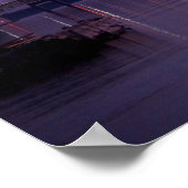 Mackinac Bridge-Sonnenaufgangspopster Poster (Ecke)