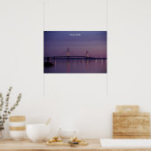 Mackinac Bridge-Sonnenaufgangspopster Poster (Küche)