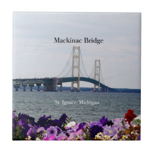 Mackinac Bridge St. Ignace Federfliese Fliese