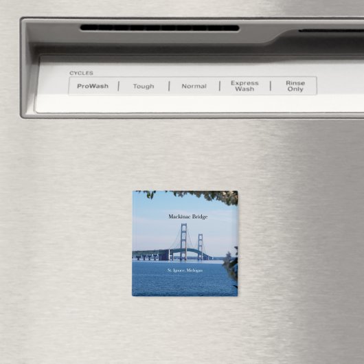 Mackinac Bridge St. Ignace magnet (In Situ (Geschirrspüler))