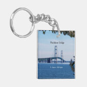 Mackinac Bridge St. Ignace Schlüsselkette Schlüsselanhänger (Vorderseite links)