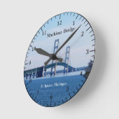 Mackinac Bridge St. Ignace Uhr (Winkel)