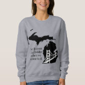 Mackinac Bridge Sweatshirt (Vorderseite)