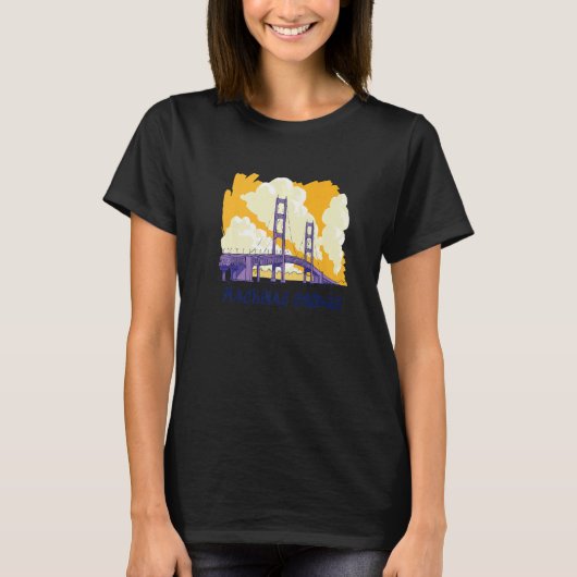 Mackinac Bridge T-Shirt (Vorderseite)