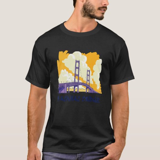 Mackinac Bridge T-Shirt (Vorderseite)