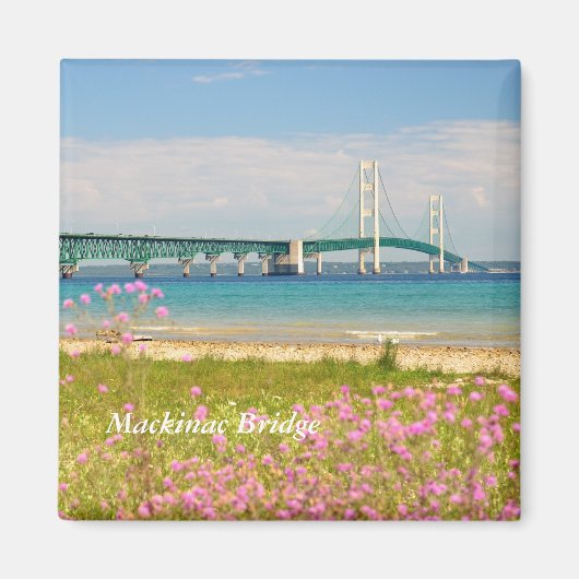 Mackinac Bridge "The Big Mac" Magnet (Vorne)