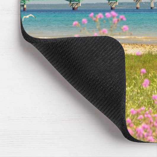 Mackinac Bridge "The Big Mac" Mousepad (Ecke)
