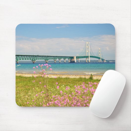 Mackinac Bridge "The Big Mac" Mousepad (Mit Mouse)