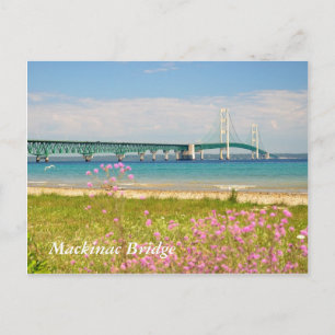 Mackinac Bridge "The Big Mac" Postkarte