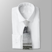 Mackinac Bridge und Kanus Wählen Sie eine farbige Krawatte (Gebunden)