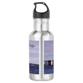 Mackinac Bridge Wasserflasche (Rückseite)
