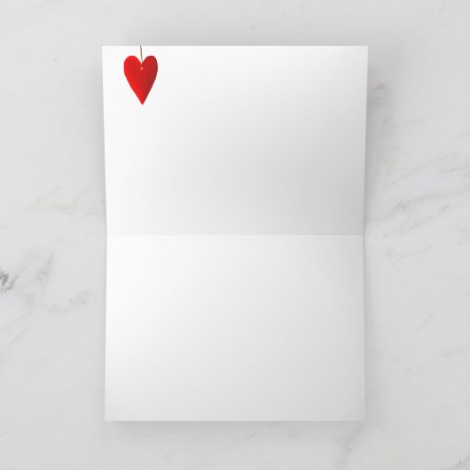 Mackinac Bridge Weihnachtskarte Feiertagskarte (Innenseite)