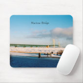 Mackinac Bridge Wintermousepad Mousepad (Mit Mouse)