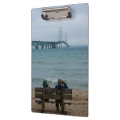 Mackinac-Brücke ansehen Klemmbrett (Links)
