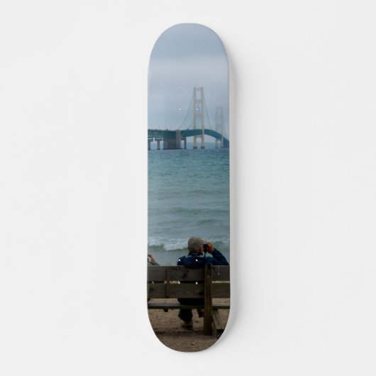 Mackinac-Brücke ansehen Skateboard (Vorne)