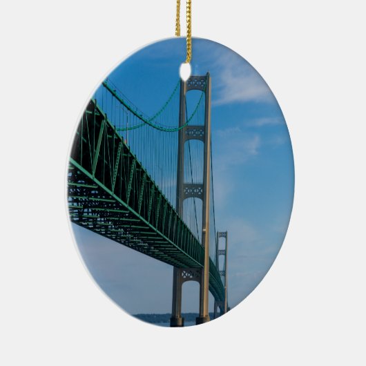 Mackinac-Brücke Keramikornament (Rechts)
