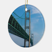 Mackinac-Brücke Keramikornament (Links)