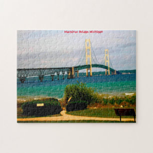 Mackinac-Brücke Michigan. Puzzle