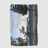 Mackinac-Brücke mit einem Handtuch aus Bäumen (Vorderseite)