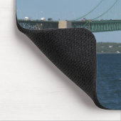 Mackinac Brücke Mousepad (Ecke)