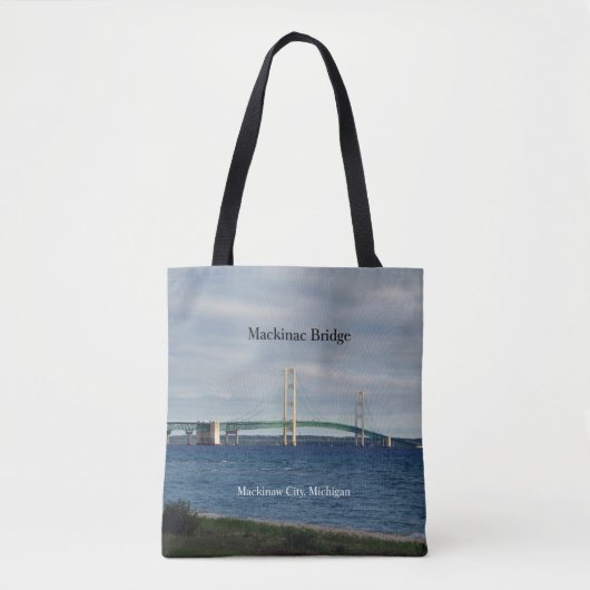 Mackinac-Brücke über den Totensack Tasche (Vorderseite)