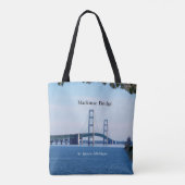 Mackinac-Brücke über den Totensack Tasche (Rückseite)