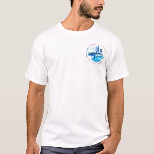 Mackinac Brücken-T - Shirt (Vorderseite)