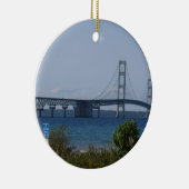 Mackinac Brücken-Verzierung Keramikornament (Rechts)