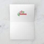 Mackinac Brücken-Weihnachtskarte Feiertagskarte (Innenseite)