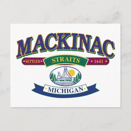 Mackinac-cooler-SVG-[Conver Postkarte (Vorderseite)