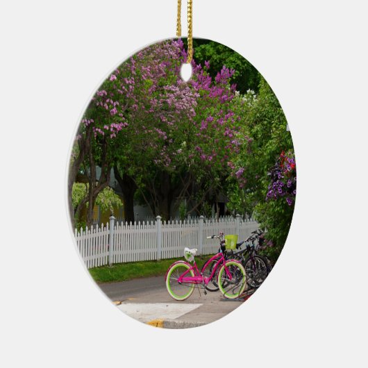 Mackinac Hauptstraße Keramik Ornament (Rechts)