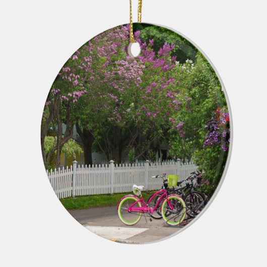 Mackinac Hauptstraße Keramik Ornament (Links)