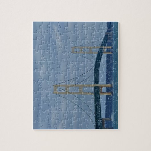 Mackinac Insel-Brücken-Puzzle Puzzle (Vertikal)