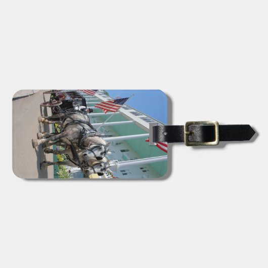 Mackinac Insel - Gepäckanhänger (Vorderseite horizontal)