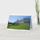 Mackinac Insel, Michigan, Karte (Rückseite)